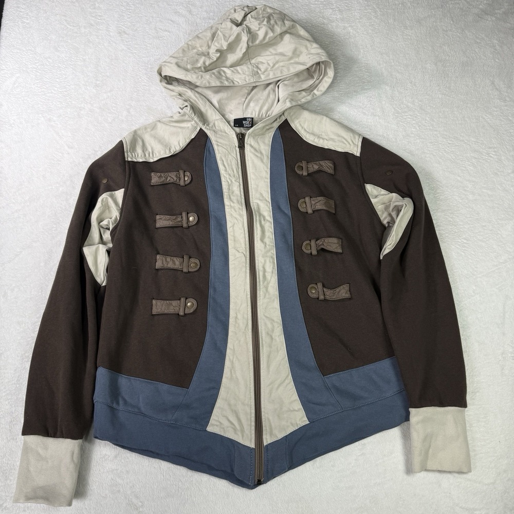 Assassin's Creed Ubi Workshop Cosplay Edward Kenway Hoodie Jacket L Black Flags